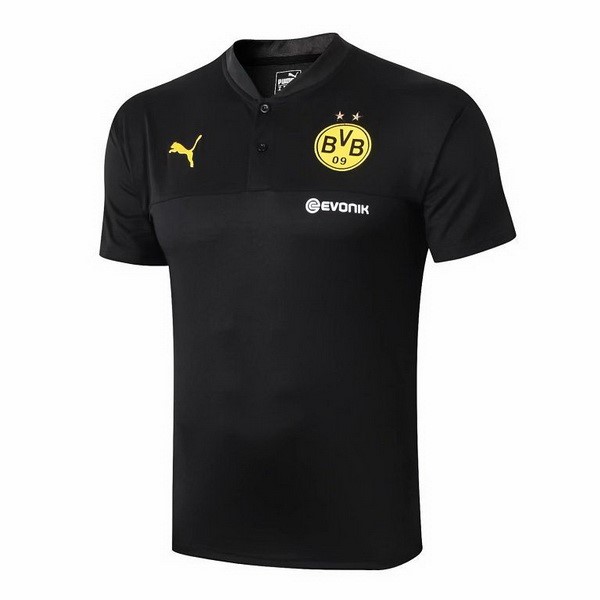 Polo Borussia Dortmund 2019 2020 Negro Amarillo